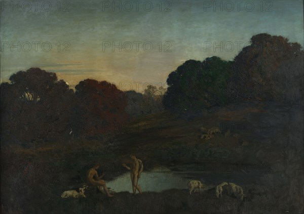 Pastoral Scene, 1911. René Ménard (French, 1862-1930). Oil on fabric; unframed: 177.8 x 250 cm (70 x 98 7/16 in.)