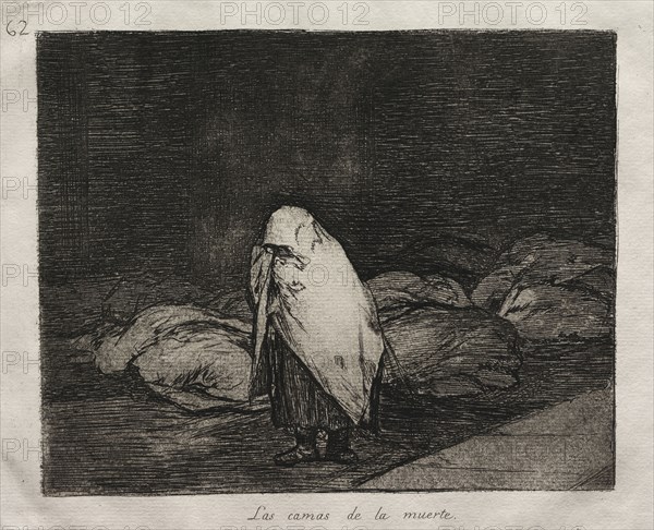 The Horrors of War: The Beds of Death. Francisco de Goya (Spanish, 1746 ...