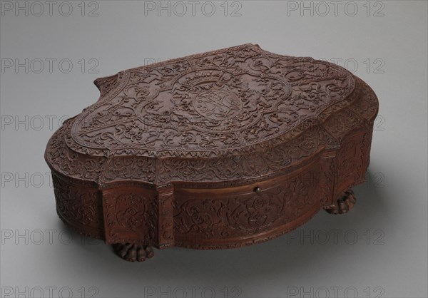 Box, early 1700s. Bagard (French). Wood; overall: 37.5 x 23.8 x 11.2 cm (14 3/4 x 9 3/8 x 4 7/16 in.).