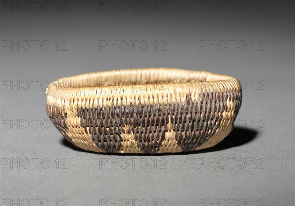 Miniature Basket, Unassigned. America, Native North American, Southwest, Arizona, Akimel O'odham (Pima), Unassigned. overall: 1.5 x 3.6 x 2 cm (9/16 x 1 7/16 x 13/16 in.).