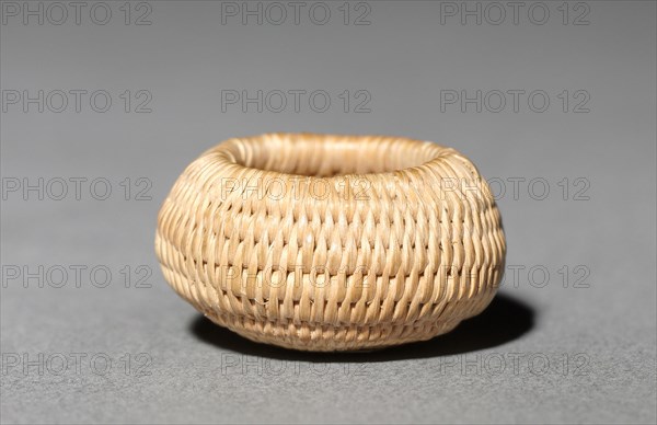 Miniature Basket, Unassigned. America, Native North American, Southwest, Arizona, Akimel O'odham (Pima), Unassigned. overall: 1.2 x 1.9 cm (1/2 x 3/4 in.).