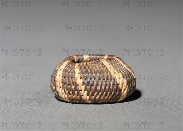 Miniature Basket, Unassigned. America, Native North American, Southwest, Arizona, Akimel O'odham (Pima), Unassigned. overall: 1 x 1.7 cm (3/8 x 11/16 in.).