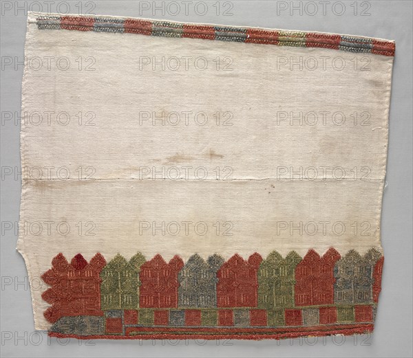 Sleeve, 1700s. Greece, Dodecanese Islands, 18th century. Embroidery: silk on cotton tabby ground; overall: 55.3 x 24.2 cm (21 3/4 x 9 1/2 in.).
