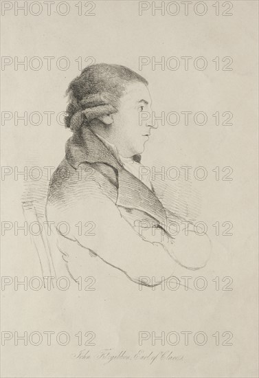 John Fitzgibbon, Earl of Clare, early 1800s. England, early 19th Century. Lithograph