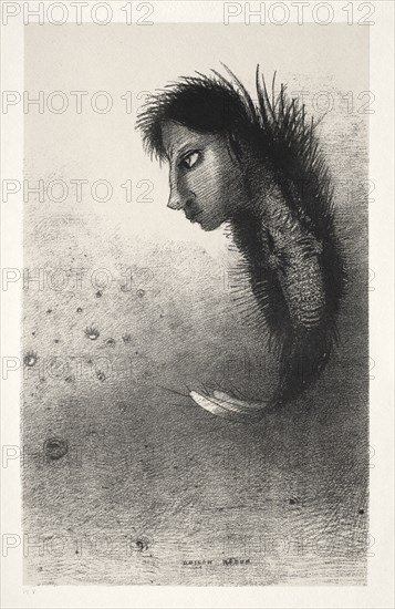 The Temptation of St. Anthony, 1888. Odilon Redon (French, 1840-1916). Lithograph