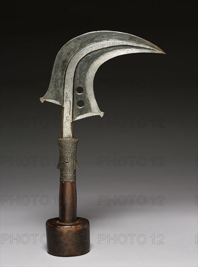 Throwing Knife, 1800s. Central Africa, Democratic Republic of the Congo, Oriental Province, Mangbetu, 19th century. Iron; overall: 36.5 cm (14 3/8 in.)