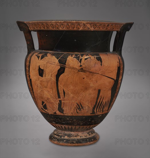 The Cleveland Krater, c. 470-460 BC. Greece, Attic. Paestum, early Classical Period, 5th Century BC. Red-figure terracotta; overall: 56.5 cm (22 1/4 in.).