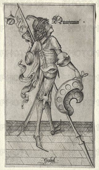 St. Quirinus. Israhel van Meckenem (German, c. 1440-1503). Engraving