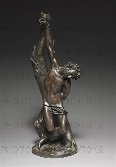 Saint Sebastian, 1620s or later. Cast after a model probably by Georg Petel (German, c. 1601-c. 1634). Bronze; overall: 53.3 x 20.3 x 16.5 cm (21 x 8 x 6 1/2 in.).