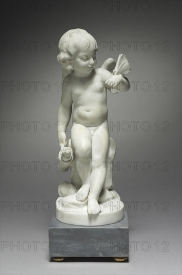 Fickle Love, 1800s. After Augustin Pajou (French, 1730-1809). Marble; without base: 25.9 x 10.5 x 10.9 cm (10 3/16 x 4 1/8 x 4 5/16 in.).