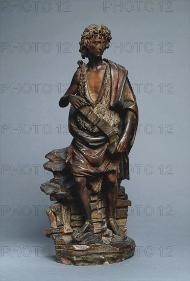 Saint John the Baptist, c. 1500-1525. Master of the Saint John Statuettes (Italian). Terracotta with traces of polychromy; overall: 72.1 x 33 x 24 cm (28 3/8 x 13 x 9 7/16 in.).