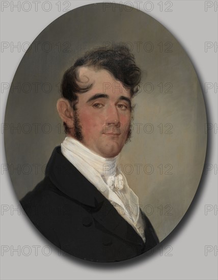 Benjamin Rouse, 1819. John Wesley Jarvis (American, 1781-1840). Oil on canvas; unframed: 55.5 x 43.9 cm (21 7/8 x 17 5/16 in.).