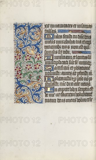 Book of Hours (Use of Rouen): fol. 125v, c. 1470. Master of the Geneva Latini (French, active Rouen, 1460-80). Ink, tempera, and gold on vellum; codex: 19.5 x 13.1 cm (7 11/16 x 5 3/16 in.)