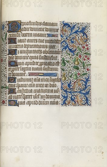 Book of Hours (Use of Rouen): fol. 145r, c. 1470. Master of the Geneva Latini (French, active Rouen, 1460-80). Ink, tempera, and gold on vellum; codex: 19.5 x 13.1 cm (7 11/16 x 5 3/16 in.)