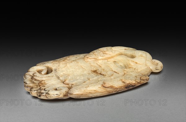 Bird Shaped Ink Dish, 1368-1644. China, Ming dynasty (1368-1644) ?. Jade ; overall: 7.7 cm (3 1/16 in.).