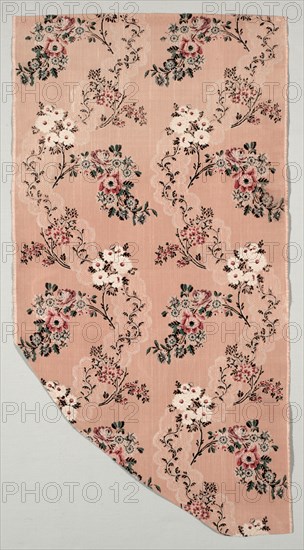 Length of Textile, 1723-1774. France, 18th century, Period of Louis XV (1723-1774). Brocade, silk; overall: 101.9 x 53.7 cm (40 1/8 x 21 1/8 in.).