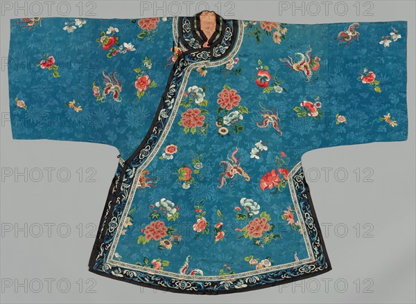 Han Woman's Jacket, 1880s. China, 19th century. Embroidery, silk; overall: 111 x 167.6 cm (43 11/16 x 66 in.)