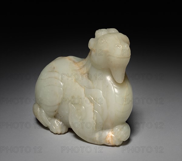 Fantastic Animal, 1700s-1800s. China, Qing dynasty (1644-1911). Jade; overall: 12.2 cm (4 13/16 in.).