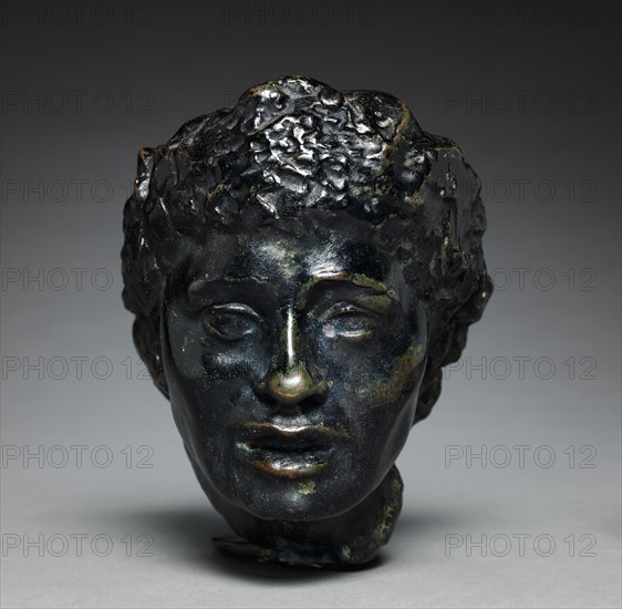 Mask of Séverine (Caroline Rémy), 1893. Auguste Rodin (French, 1840-1917). Bronze; overall: 15 x 12.4 x 14 cm (5 7/8 x 4 7/8 x 5 1/2 in.)