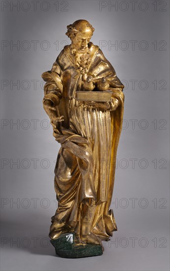 Saint Joachim, c. 1760. Or his circle Joseph Anton Feuchtmayer (German, 1696-1770). Gilded wood; overall: 128.9 cm (50 3/4 in.).