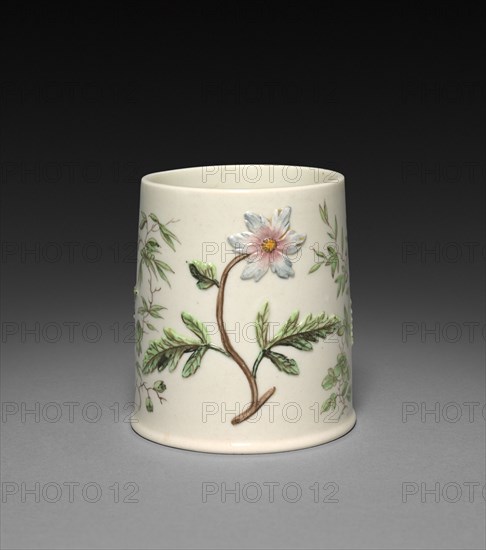 Beaker-Shaped Vessel, c. 1745. Capo di Monte Factory (Italian). Porcelain; overall: 9.4 x 8.6 cm (3 11/16 x 3 3/8 in.).