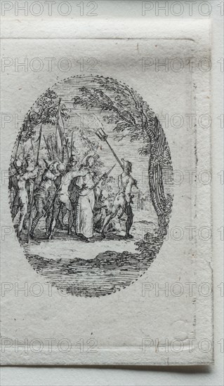 The Mysteries of the Passion:  Christ Taken Captive. Jacques Callot (French, 1592-1635). Etching