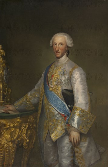 Portrait of Infante Don Luis de Borbon, c. 1776. Anton Raphael Mengs (German, 1728-1779). Oil on canvas; framed: 180.5 x 127 x 8 cm (71 1/16 x 50 x 3 1/8 in.); unframed: 152.7 x 100 cm (60 1/8 x 39 3/8 in.).
