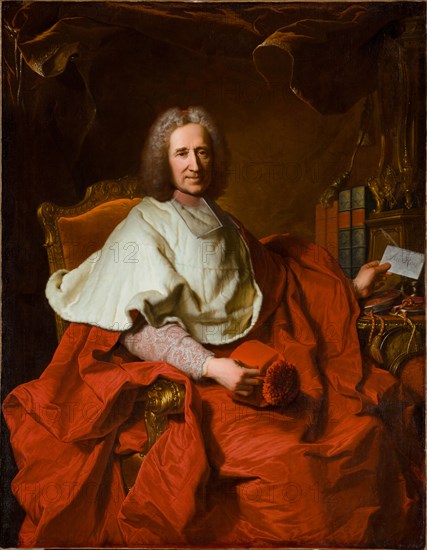Portrait of Cardinal Guillaume Dubois, 1723. Hyacinthe Rigaud (French, 1659-1743). Oil on canvas; framed: 180.5 x 148 x 15 cm (71 1/16 x 58 1/4 x 5 7/8 in.); unframed: 146.7 x 113.7 cm (57 3/4 x 44 3/4 in.).