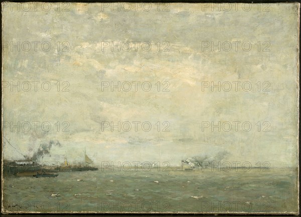 Seascape, 1892. Henry Ward Ranger (American, 1858-1916). Oil on canvas; unframed: 46.3 x 64.7 cm (18 1/4 x 25 1/2 in.).