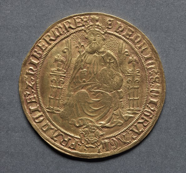 Sovereign (obverse), 1544-1547. England, Henry VIII, 1509-1547. Gold