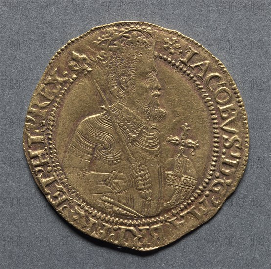 Unite, 1613-1615. England, James I, 1603-1625. Gold