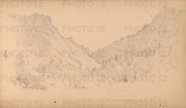 Sketchbook, page 18: "Dixville Notch, Sept. 4, 89