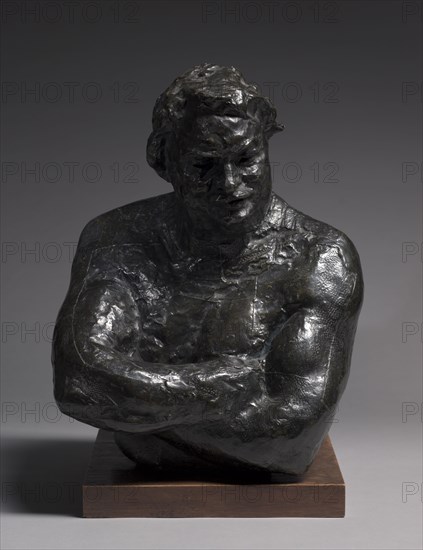 Study of Honoré de Balzac, 1891-1892. Auguste Rodin (French, 1840-1917). Bronze; overall: 52.7 x 39.4 x 32.4 cm (20 3/4 x 15 1/2 x 12 3/4 in.).