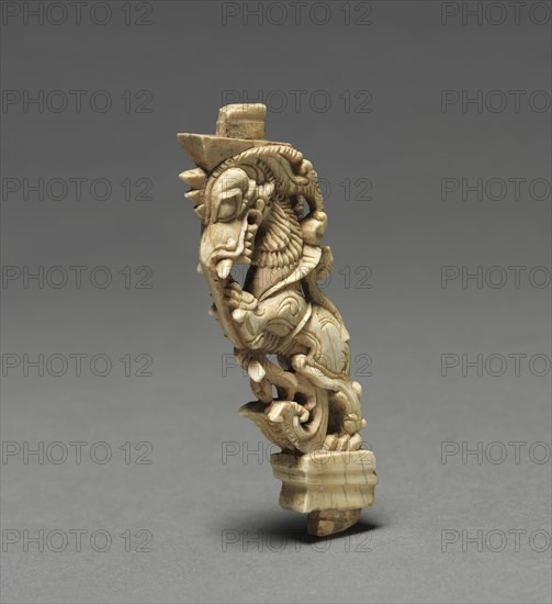 Carved Bracket, 1600s. South India, probably Madura area, 17th century. Ivory; overall: 10.2 cm (4 in.).