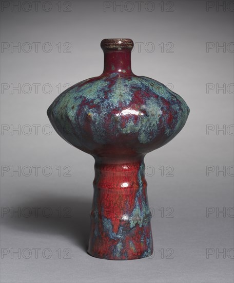 Vase, c. 1900. Pierre Adrien Dalpayrat (French, 1844-1910). Stoneware; overall: 19.7 cm (7 3/4 in.).