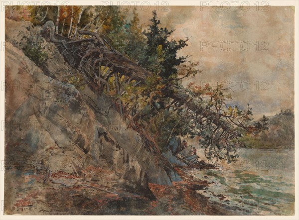 Lake Memphremagog, c. 1880s. Harry Fenn (American, 1838/45-1911). Watercolor and gouache over graphite; sheet: 34.3 x 47.4 cm (13 1/2 x 18 11/16 in.).