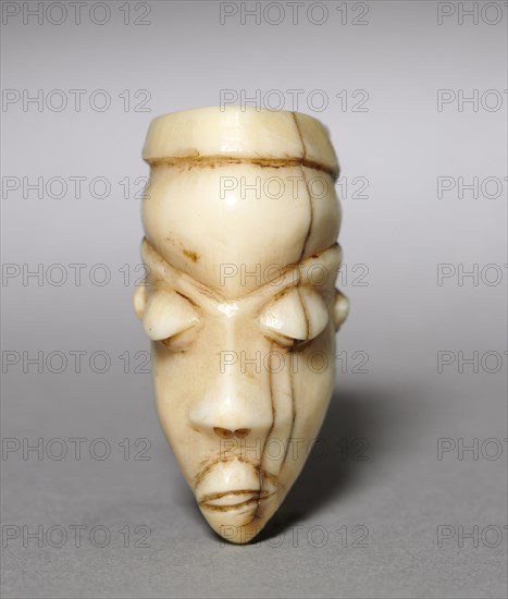 Pendant, late 1800s. Central Africa, Democratic Republic of the Congo, Pende, 19th century. Ivory; overall: 3.8 cm (1 1/2 in.)