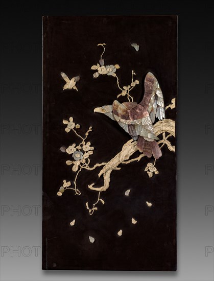 Decorative Panel, c 1800s. Japan, 19th century. Lacquer with ivory inlays; overall: 90.8 x 48.3 x 2.9 cm (35 3/4 x 19 x 1 1/8 in.).