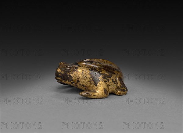 Frog, 386- 534. China, Six Dynasties period (317-581), Northern Wei dynasty (386-534). Gilt bronze; overall: 5 cm (1 15/16 in.).