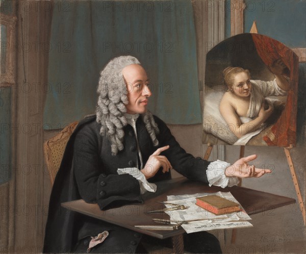 François Tronchin, 1757. Jean-Etienne Liotard (Swiss, 1702-1789). Pastel on parchment; unframed: 38 x 46.3 cm (14 15/16 x 18 1/4 in.).