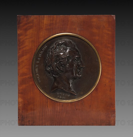 Portrait Medallion of Pigault-Lebrun, 1831. Pierre Jean David d'Angers (French, 1788-1856). Bronze; diameter: 14 cm (5 1/2 in.)
