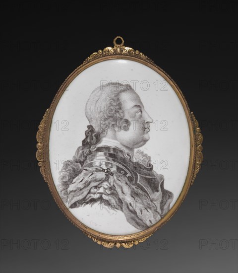 Oval Plaque, Duke of Cumberland, c. 1755. Simon François Ravenet (French, 1706-1774). Enamel; framed: 10.4 x 8.3 cm (4 1/8 x 3 1/4 in.); unframed: 8.8 x 7 cm (3 7/16 x 2 3/4 in.).