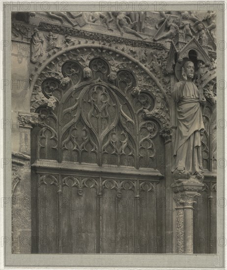 Bourges Cathedral: Crypt Under Nave, c. 1900. Frederick H. Evans (British, 1853-1943). Platinum print; image: 28 x 22.9 cm (11 x 9 in.); matted: 45.7 x 35.6 cm (18 x 14 in.)