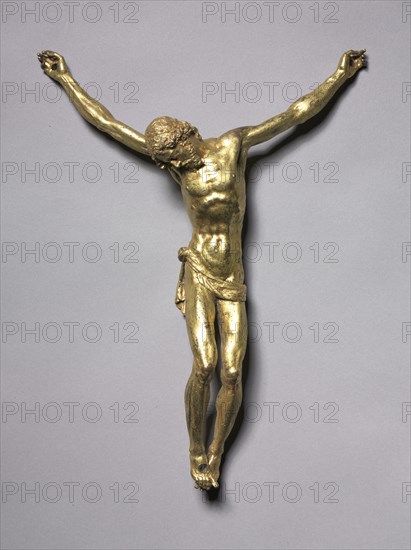 Crucified Christ, 1600s or 1700s. Cast after a model by Giambologna (Flemish, 1529-1608). Bronze ; overall: 33.5 x 25 x 7 cm (13 3/16 x 9 13/16 x 2 3/4 in.).