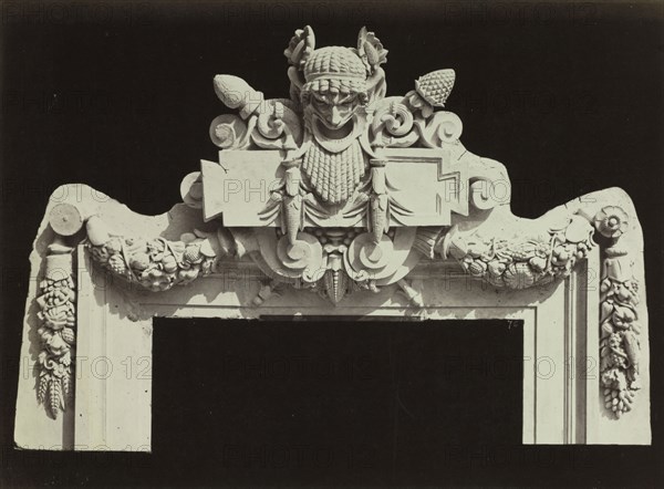 The New Paris Opera (Le Nouvel Opéra de Paris), pl. 10: Ornamental Scupture, c. 1865-1872. Louis-Émile Durandelle (French, 1839-1917), Ducher et Cie., Editeurs. Albumen print from wet collodion negative; image: 28.1 x 38.1 cm (11 1/16 x 15 in.)