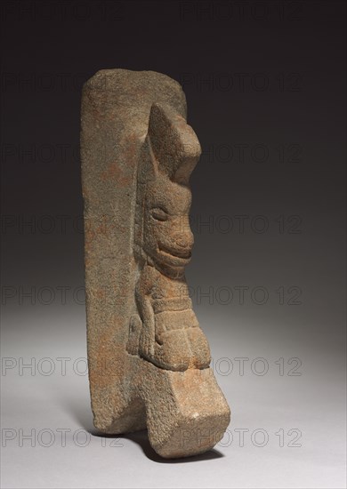 Animal Palma, 600-1000. Mexico, Veracruz. Gray volcanic stone; overall: 37.3 x 12 x 15.9 cm (14 11/16 x 4 3/4 x 6 1/4 in.).