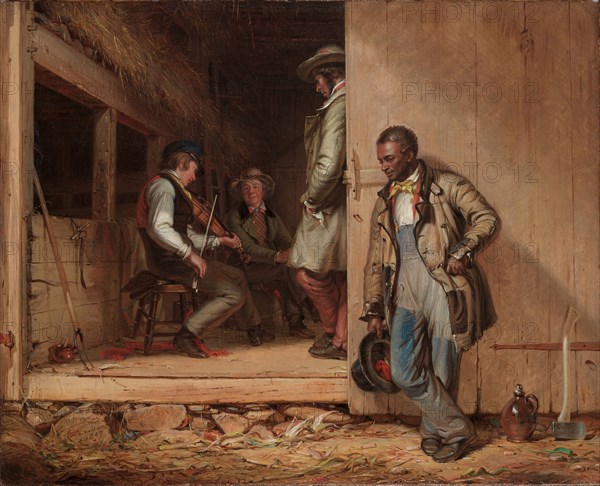 The Power of Music, 1847. William Sidney Mount (American, 1807-1868). Oil on canvas; framed: 67 x 78 x 7.5 cm (26 3/8 x 30 11/16 x 2 15/16 in.); unframed: 43.4 x 53.5 cm (17 1/16 x 21 1/16 in.).