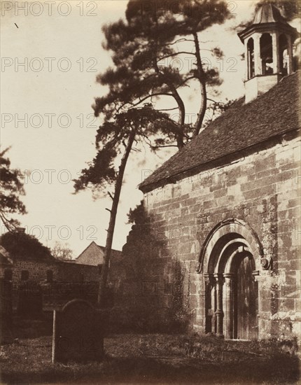 Woodcote, c. 1853. Robert Henry Cheney (British, 1800-1866). Albumen print from calotype; image: 21.2 x 16.6 cm (8 3/8 x 6 9/16 in.); matted: 45.7 x 35.6 cm (18 x 14 in.).