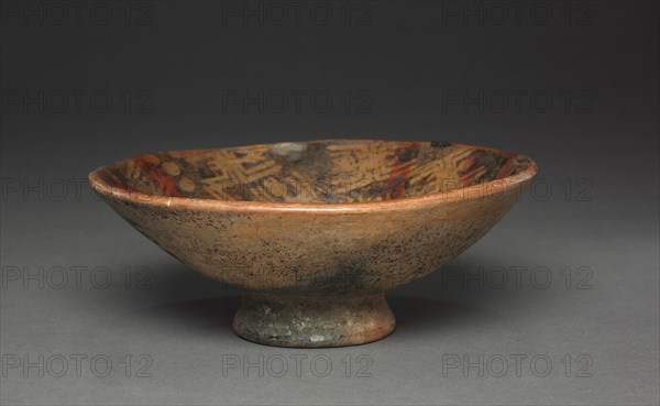 Bowl with Spider Decoration, c. 750-1250. Colombia, Highland Nariño region, Piartal style, 8th-13th Century. Ceramic, slip; diameter: 8.2 x 20.8 cm (3 1/4 x 8 3/16 in.); overall: 8.1 cm (3 3/16 in.).