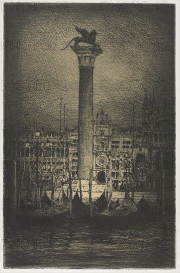 St. Mark's Piazza, 1910. Mortimer Menpes (British, 1860-1938). Etching; sheet: 51.6 x 34.6 cm (20 5/16 x 13 5/8 in.); platemark: 42.8 x 27.8 cm (16 7/8 x 10 15/16 in.).